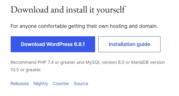 Χειροκίνητη Εγκατάσταση WordPress - Artificial System
